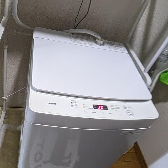 kuroneko.sonotanのTWINBIRD-ツインバード｜TWINBIRD 全自動洗濯機 ホワイト WM-EC55W [洗濯5.5kg /簡易乾燥(送風機能) /上開き][洗濯機 5.5kg]【2111_rs】の家具・インテリア写真