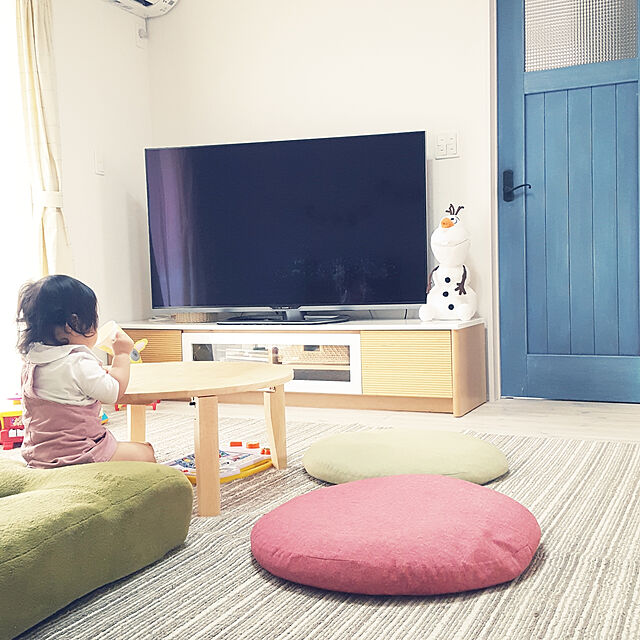 IKECHANのニトリ-円形クッション(ホームYGR) の家具・インテリア写真