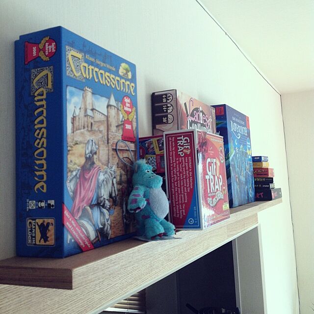 mugiinaのカルカソンヌ-カルカソンヌ (Carcassonne) ボードゲームの家具・インテリア写真