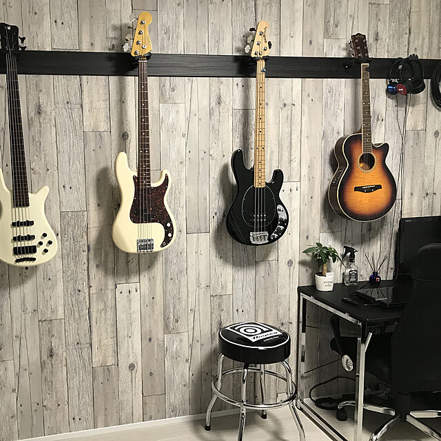 Noriの-【2個セット】HERCULES/ハーキュレス GSP39WB 壁掛け式 ギターハンガー ギタースタンドの家具・インテリア写真