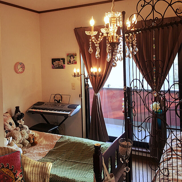 Miyukiの-miqueRATTAN・CT ホワイト ラブソファーの家具・インテリア写真