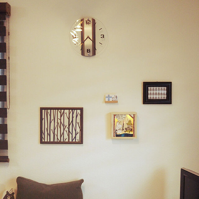 BuBuの-(studio CLIP/スタディオクリップ)コラボ切り絵LEDオブジェB《ムーミンxstudio CLIP》/ [.st](ドットエスティ)公式の家具・インテリア写真