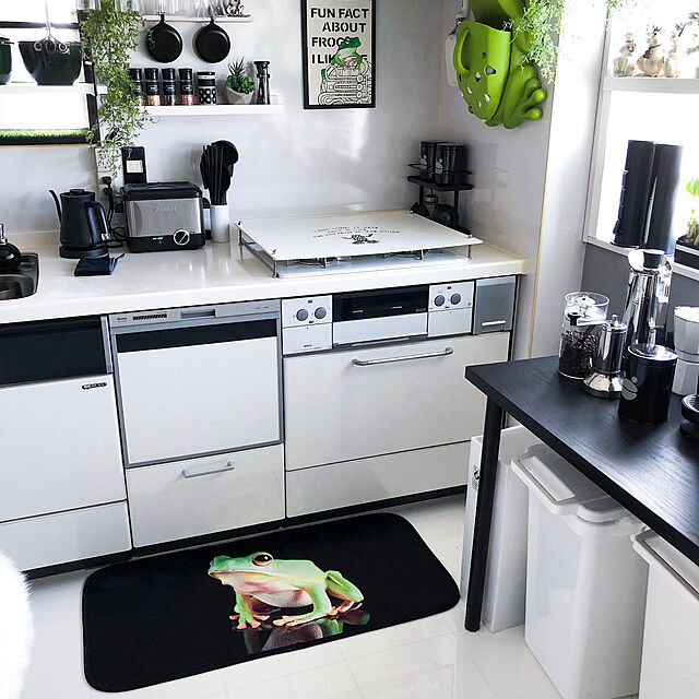 kaerucoのリンナイ-Rinnai RKW-404A-SV シルバー ビルトイン食器洗い乾燥機(スライドオープンタイプ 5人用)の家具・インテリア写真