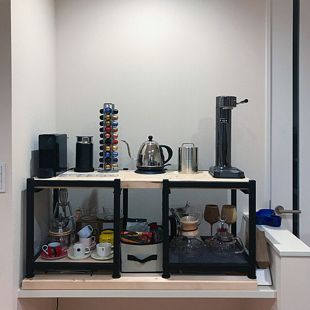 isamuのネスプレッソ-公式 ネスプレッソ オリジナル カプセル式コーヒーメーカー エッセンサ ミニ 全3色 C エスプレッソマシン (7カプセル付き)の家具・インテリア写真