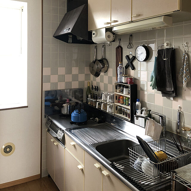 tnのオークス-オークス ウチフィット キッチンペーパー ホルダー シルバー 日本製 UFS3SIの家具・インテリア写真