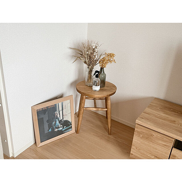 miの東谷-レコードフレームフォトパネル ファブリック アートフレーム 額縁 風景画 写真 ポスター 壁掛けインテリアの家具・インテリア写真