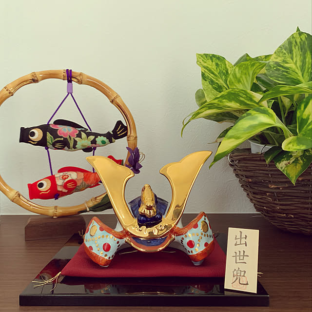 Eriuiのリュウコドウ-五月人形「竹の輪 吊るし和柄ちりめんこいのぼり」ri250 端午の節句/リュウコドウの家具・インテリア写真