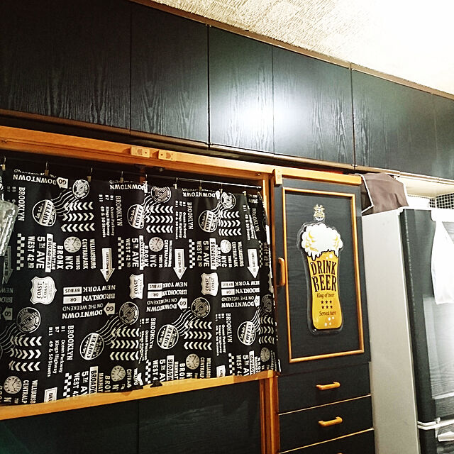 BettyMugiのHANSARANG-壁紙シール 木目調 黒 ウォールステッカー DIY インテリア 防水シート かんたん貼り付けシールタイプ 45cm×10mの家具・インテリア写真
