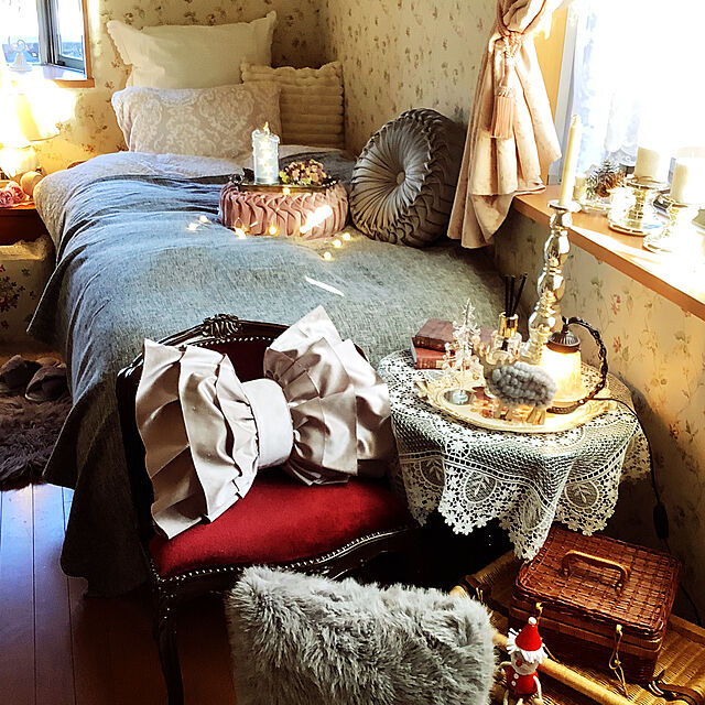 taeのニトリ-【デコホーム商品】枕カバー（NウォームSP ダマスク PU NN） の家具・インテリア写真