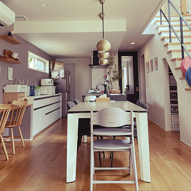 yu_iの-カリガリス　デルタ　DELTA　ダイニングテーブル　伸張式　160/220×90cm  ヌガー（セラミック）天板×マットホワイト脚  送料無料　ポイント10倍の家具・インテリア写真