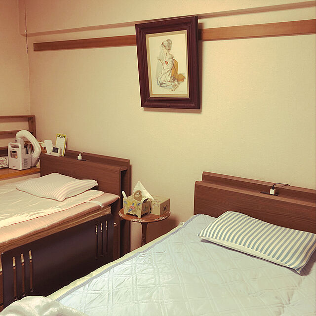 uchidaizuの@fit-まくらカバー　パイルストライプ ミストブルーの家具・インテリア写真