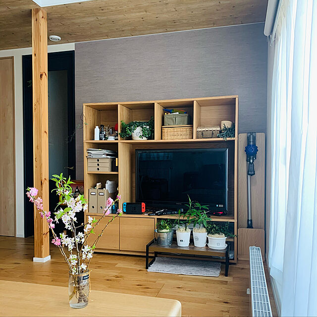 shin-chaa-mamaのDyson-ダイソン 掃除機 コードレス Dyson V7 Slim SV11 SLM 【日本の住居に合わせて設計、小型軽量化】の家具・インテリア写真
