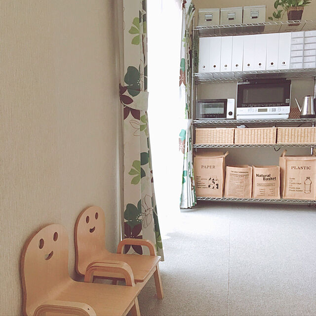 sachi_homeのN-FORCE-(N-FORCE) 雑貨屋さんのジュート(麻)ストッカー２個セット タイプＡの家具・インテリア写真