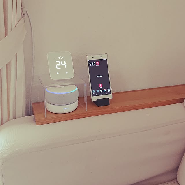 mandysince2000のスイッチボット(SwitchBot)-SwitchBot スマートリモコン ハブ2 赤外線家電を管理 スマートホーム Alexa スイッチボット 学習リモコン 温湿度計機能付き 光センサー付き リモートボタン スケジュール シーンで家電一括操作 遠隔操作 節電·省エネ Google Home IFTTT Siri SmartThingsに対応 Hub2の家具・インテリア写真