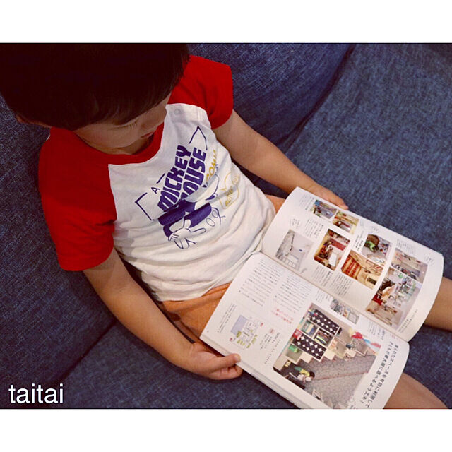 taitaiの-キッズスペースを簡単リメイク＆ちょこっとDIY RoomClipで見つけた子どもが喜ぶインテリア （MSムック）の家具・インテリア写真