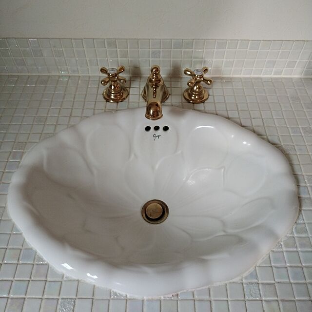marokichiの-CERA GIORGIO CARMEL ジョルジオカルメル 洗面器 ホワイト GG1107S-WHI 550×420 重量12.9kg セラの家具・インテリア写真