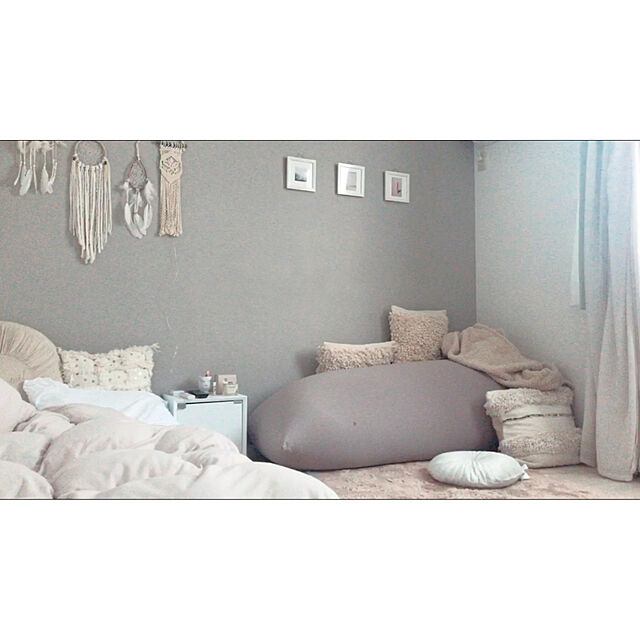 npyuの-【まとめ買いでお得】綿100%なめらかニットの枕カバー・掛け布団カバーの家具・インテリア写真