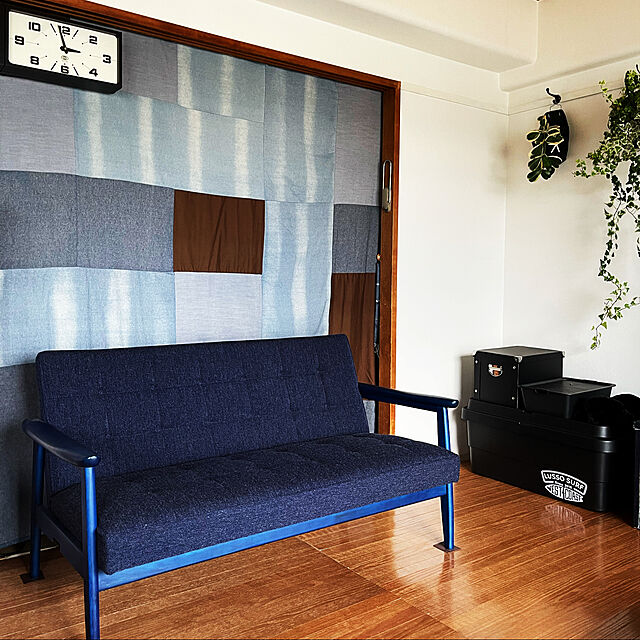 naoの-ウッドカーペット 8畳 江戸間 350×350 畳の上 フローリング 軽量 0W9008Tの家具・インテリア写真