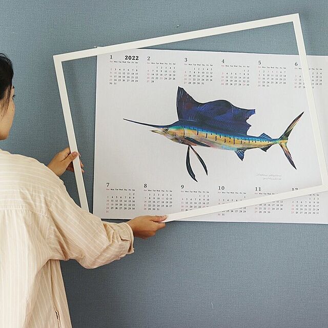 nunocoto-fabricのnunocoto fabric-ファブリックカレンダー（2022年版）：長嶋祐成の家具・インテリア写真
