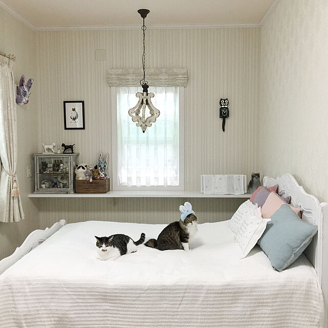 yuchiの-カントリーコーナー 【Country Corner】 Trianonコレクション 【ダブルベッド・フレームのみ】 アンティーク ベッド antique bed ベット フレンチカントリー 姫系 シャビーシック フランスの家具・インテリア写真