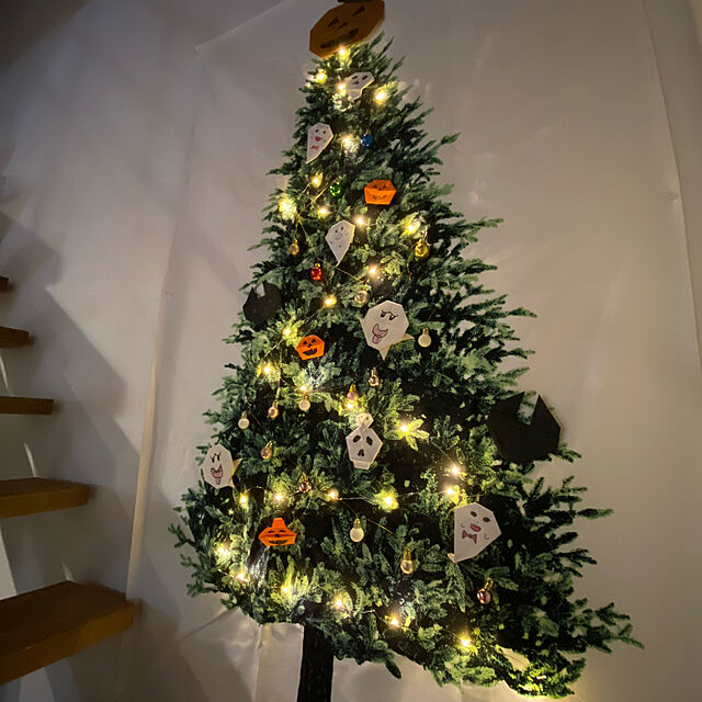 chi...の-クリスマスツリータペストリー　150×200 クリスマス　ツリー　タペストリー　壁掛け　クリスマスツリー　ファブリック　布製　北欧　シンプル　折りたたみ　コンパクトの家具・インテリア写真