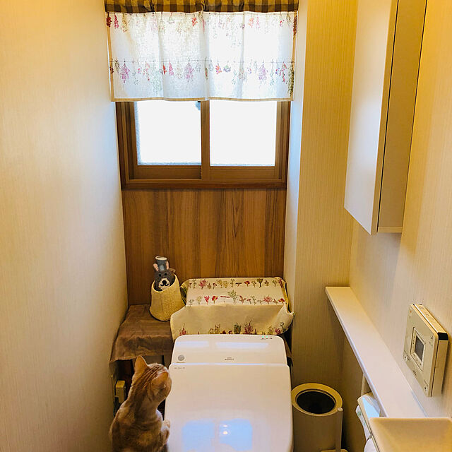 mikuwaの-カフェカーテン ドライフラワーの家具・インテリア写真