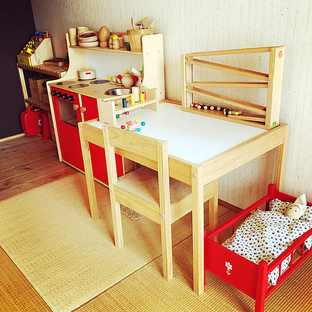 Wacoの-ドイツ　ニック社　nic社　N木製キッチン　通販 児童館の家具・インテリア写真