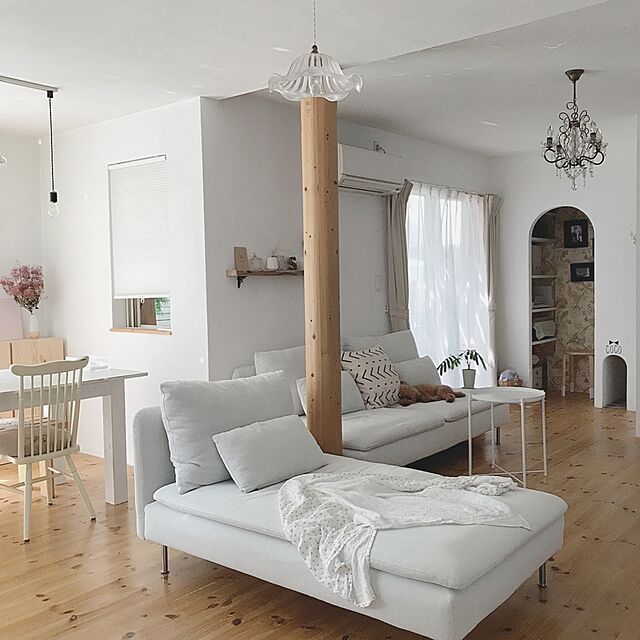 saooo39のイケア-【メール便無料】 IKEA 「HIMMELSK」 ベビー用モスリン2枚セット　ホワイト＆スター 正方形　コットン100パーセント　イケアの家具・インテリア写真