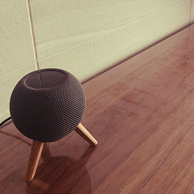 Roffeycarterのbalolo-Balolo Tripod | Apple HomePod Mini Stand | Blackの家具・インテリア写真