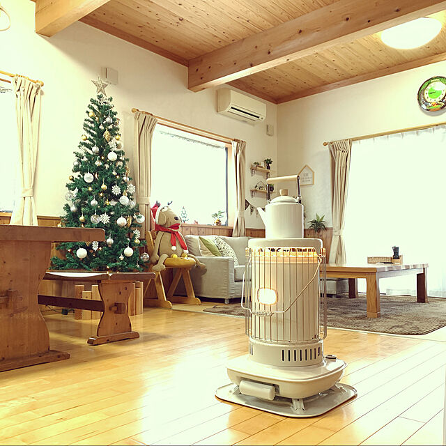 misarikuのコロナ-SL-6619-W ポータブル石油ストーブ ホワイト SLシリーズ 木造17畳 コンクリート23畳 暖房 タンク一体式 コロナ CORONAの家具・インテリア写真