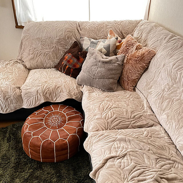 eriのニトリ-クッションカバー (45x45?）ACM008(Living in Comfort) の家具・インテリア写真