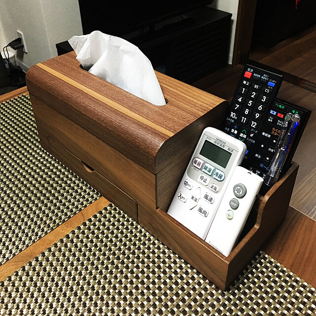 m_herylsのニトリ-テレビボード(ライン 40 DBR) の家具・インテリア写真