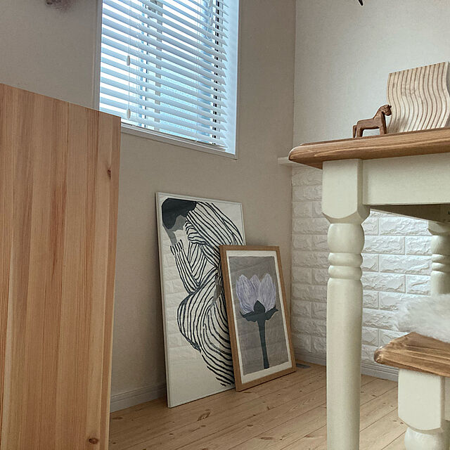 riizの-Fine Little Day ポスター BORED (70×50cm) ファインリトルデイ アートプリント 北欧 スウェーデン 北欧インテリア おしゃれ かわいい シンプルの家具・インテリア写真