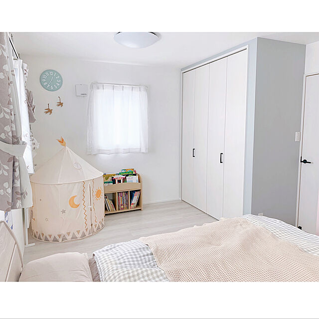 rihiのBRUNO-BRUNO エンボスウォールクロックの家具・インテリア写真