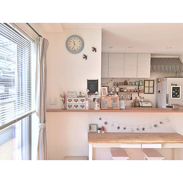 makochi.mのニトリ-スツール(BS-WH)  【玄関先迄納品】の家具・インテリア写真