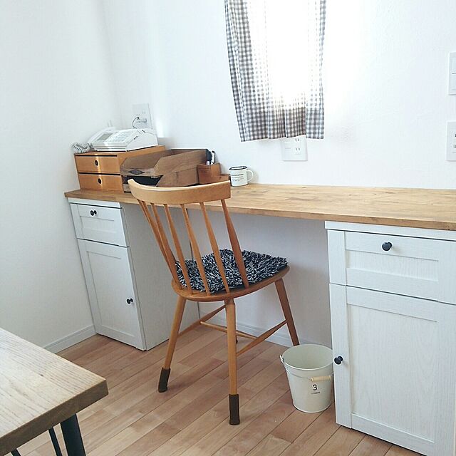 shioriのニトリ-デスクワゴン(サラ 40 WH) の家具・インテリア写真