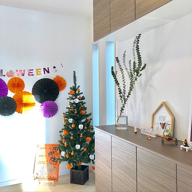 saaabonの-Lautechco クリスマス オーナメント ボール 24個セット 4cm クリスマス/ツリー/リース/飾り/パーティーグッズ (オレンジ)の家具・インテリア写真