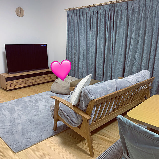 harunaのニトリ-ローボード(ブロリック2 180 LBR) の家具・インテリア写真