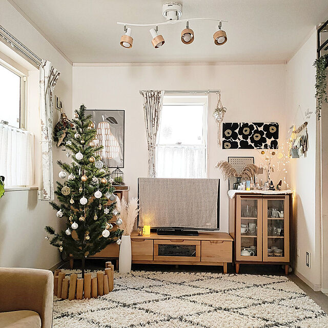 YUKKIのニトリ-LEDツリー(60cm スノーウッド iBF) の家具・インテリア写真