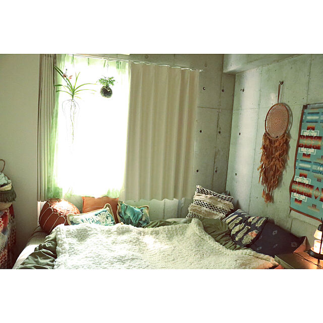 Chikakoのpf-002-[Suzzy] プフ(小) モロッコ クッション (ブラウン)の家具・インテリア写真