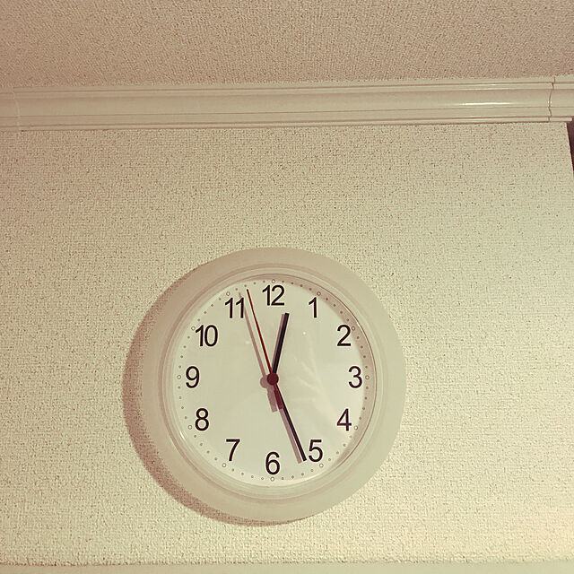 emyk1115のイケア-【メール便送料無料】IKEA イケア ウォールクロック RUSCH　掛け時計　壁掛け時計の家具・インテリア写真
