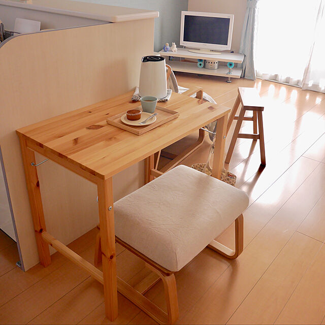 mikaのニトリ-裏地付き遮光2級・遮熱カーテン(パターンTBL 100X210X2) の家具・インテリア写真