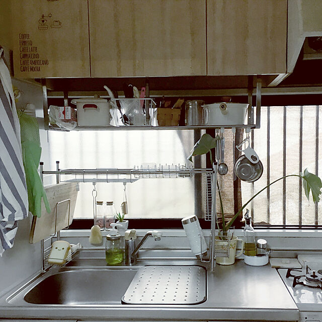 akoのイケア-IKEA　イケア　ELLY　キッチンクロス　ホワイト　ブルー　4枚　キッチン　雑貨　の家具・インテリア写真