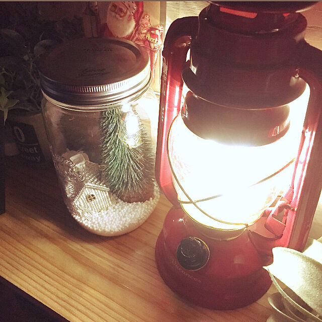maimaiの-LEDライト スタンダード バカンスLEDランタン レッド RED アンティーク風 非常用ライト 防災グッズ 懐中電灯 アウトドアの家具・インテリア写真