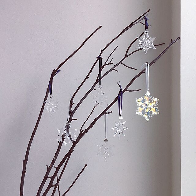 Tinoの-スワロフスキー 2006年 限定 スノーフレーク 837613 クリスマスオーナメント 雪の結晶 Swarovski Snowflake ギフト プレゼント □の家具・インテリア写真