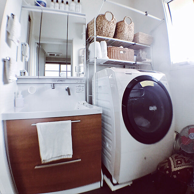 home_m_styleの-日立 ドラム式洗濯乾燥機（洗濯１１．０ｋｇ・左開き）「ビッグドラム　スリム」 ＢＤ−ＳＶ１１０ＡＬ−Ｎ　（シャンパン）（標準設置無料）の家具・インテリア写真