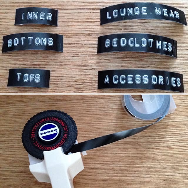 写真付きレビュー Penco ペンコ テープライター ラベルライター 文房具 デザイン おしゃれ ステーショナリー デザイン 海外 輸入の通販商品 口コミ情報 Roomclipショッピング