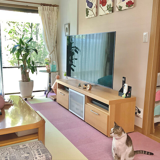 haruminの加藤木工-置き時計 KATOMOKU muku mini round clock km-26赤の家具・インテリア写真