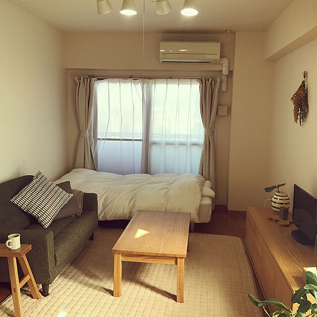 Megumiの無印良品-ＭＤＦティシューボックスの家具・インテリア写真