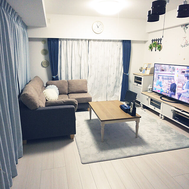 chieのニトリ-リビングこたつ(シナモ105) の家具・インテリア写真